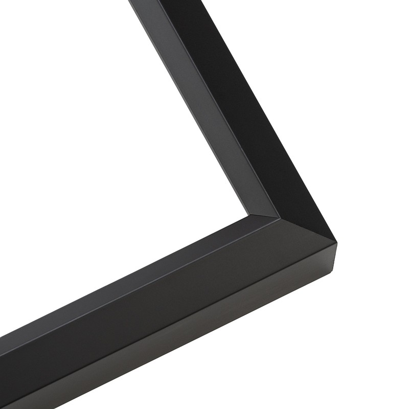 14x5 Shadow Box Frame Black | 1.25 inches Deep Real Wood Contemporary Shadowbox gallery
