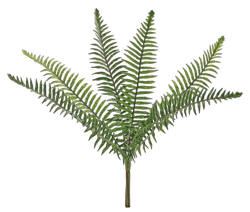 Boston Fern Frond Artificial Spray - 20"
