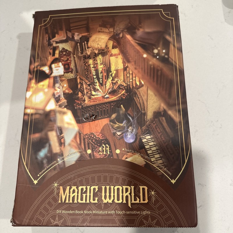 Book Nook Kit - Create Your Magical Miniature World with DIY 3D Wooden Puzzle gallery