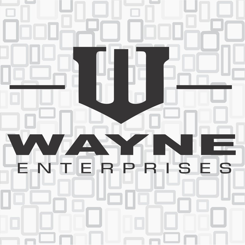 BATMAN WAYNE INDUSTRIES Logo Decal Comic Super Hero Dark Knight #FK1