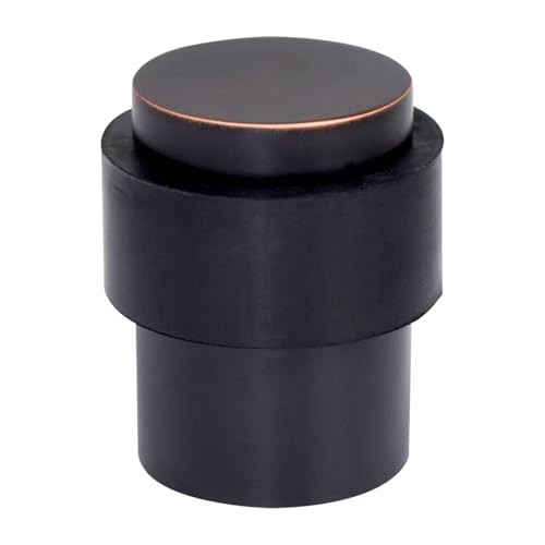 Pack 1-1/2 in Floor Door Stopper,Door Stop,Wall 1-1/2″ 4 Oil Rubbed Bronze