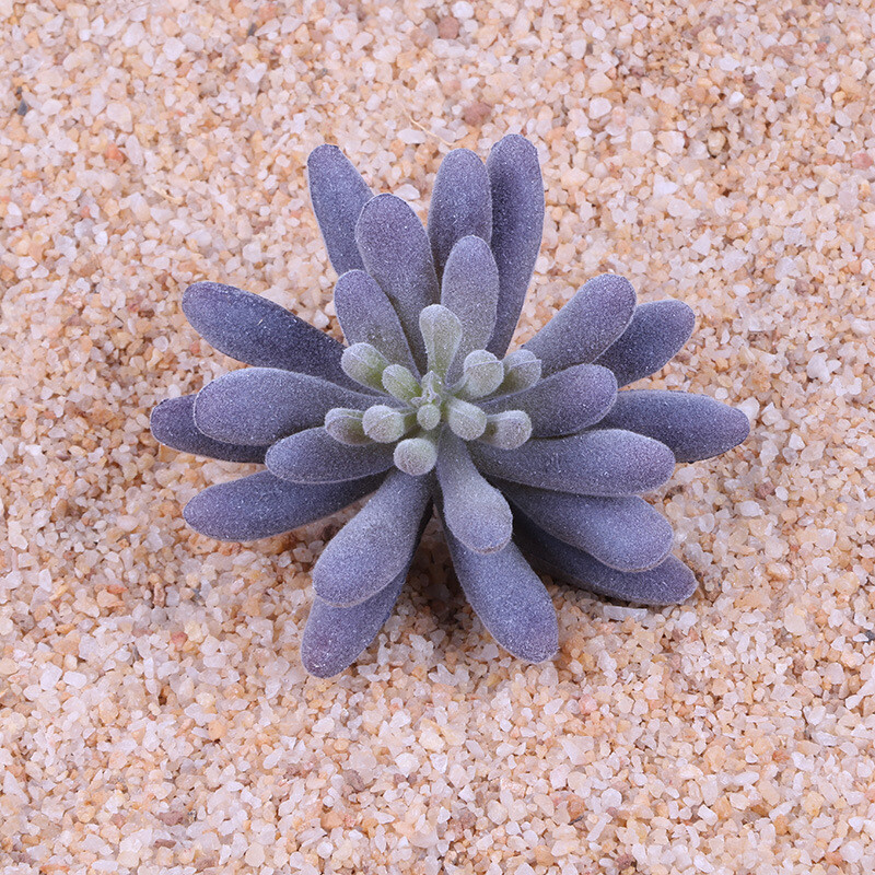 18 pcs PK Artificial Color Succulent Plants Unpotted Fake Lotus Plant Home Decor gallery