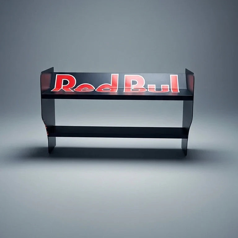Red Bull Racing Spoiler Shelf – Two Tier Formula Inspired Wall Display gallery