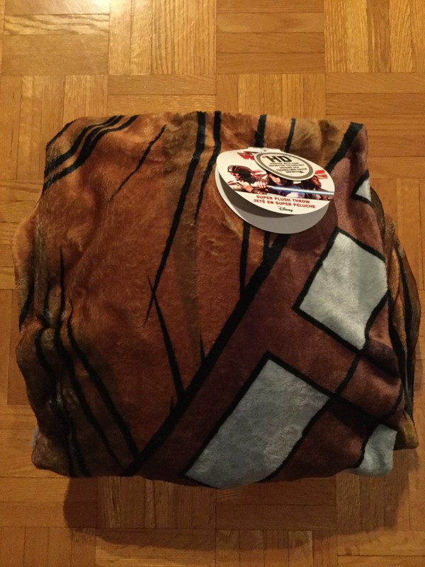 Nemcor Disney Star Wars Chewbacca Super Throw Blanket Fleece 50 x 60in