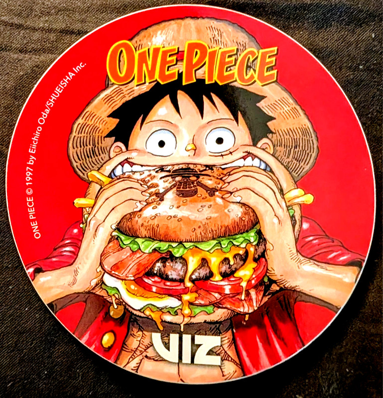 VIZ One Piece Logo Sticker Waterproof Vinyl Decal Die-Cut Laptop Car! Brand New!