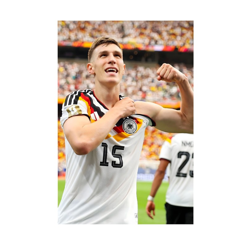 Germany Soccer Fans Schlotterbeck 15 Goal – World Cup 26 Sport – POSTER 20″x30″