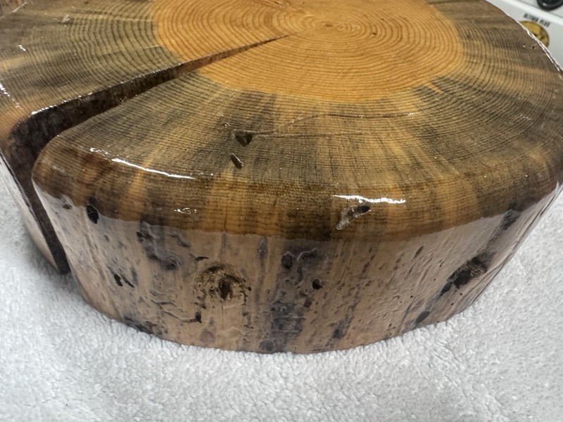 Lodgepole Wood Rounds/Cookies Set Of 2! gallery
