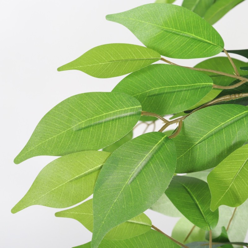6FT Artificial Ficus Tree Natural Trunk Real Touch Fake Plant Indoor Home gallery