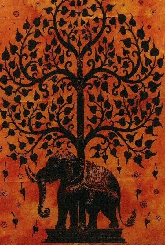 Beautiful Design Cute Classy Wall Art Elephant Design Small Size Tapestry Poster gallery