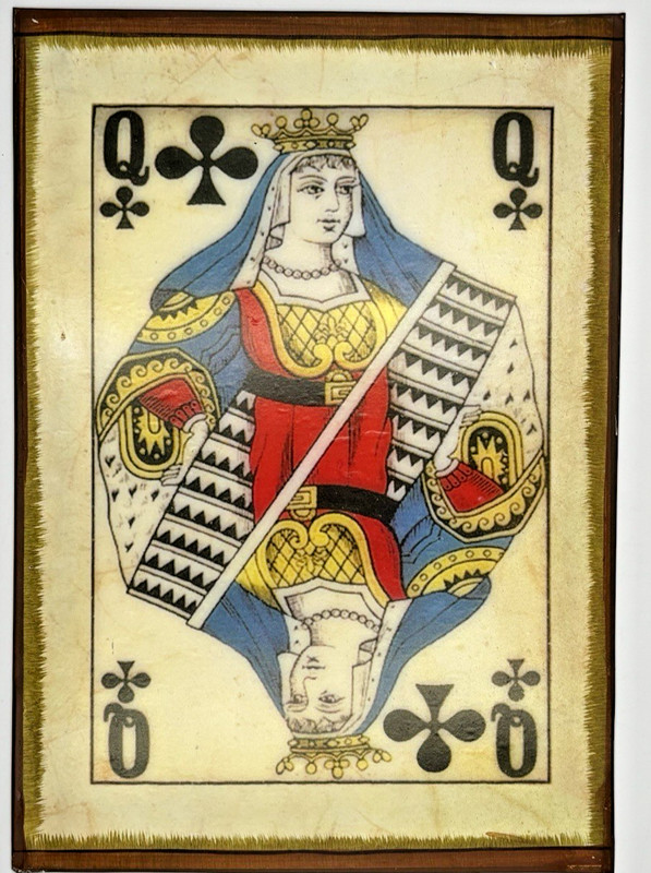 Ace Of Spades & Diamonds, Queen Of Clovers Metal Tin Wall Art 13.75 x 10” gallery