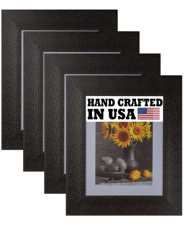 4-Pack Custom Picture Poster Frame 3-5/8″ Bronze Modern 16×20 24×36 750-III-F169