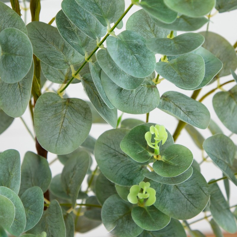 4.5Ft Eucalyptus Artificial Tree (Real Touch) Home Decor. Retail $150 gallery