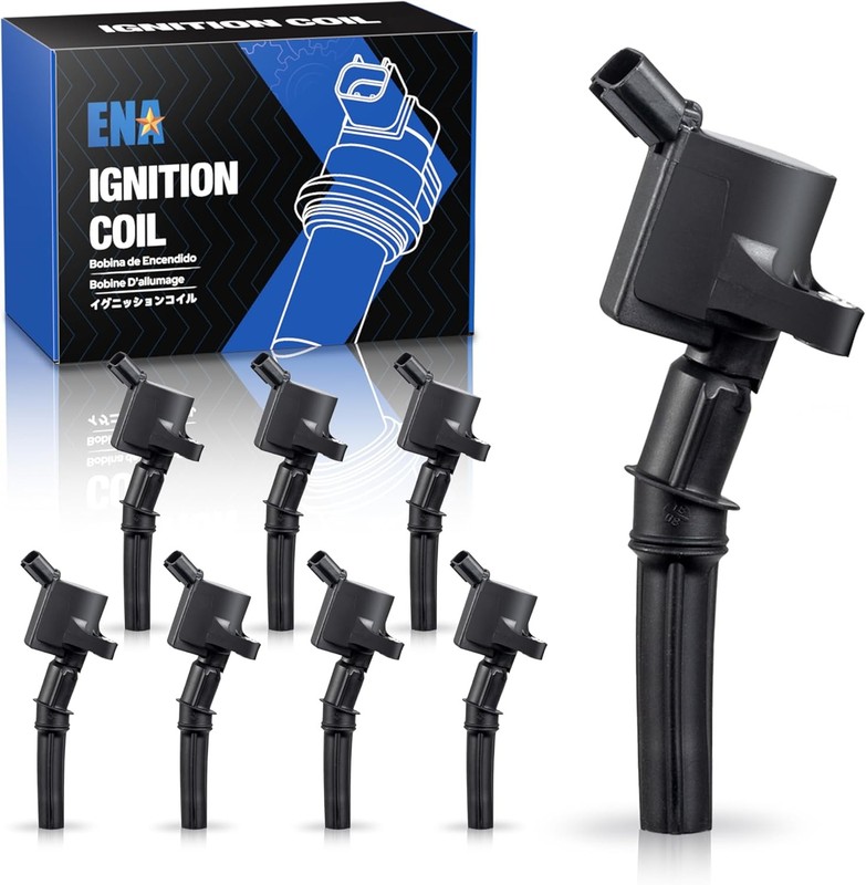 ENA 8 Curved Boot Ignition Coil Pack Ford Lincoln Mercury 4.6L 5.4L V8 DG508