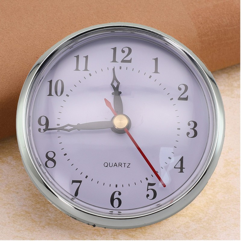 Craft and Replacement Clock Face 80MM Quartz Insert with Rubber Gasket gallery