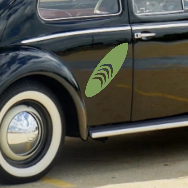 Surfboard Vinyl Decal for car Windows Laptops Decorate Any Smooth Surface# 3 gallery