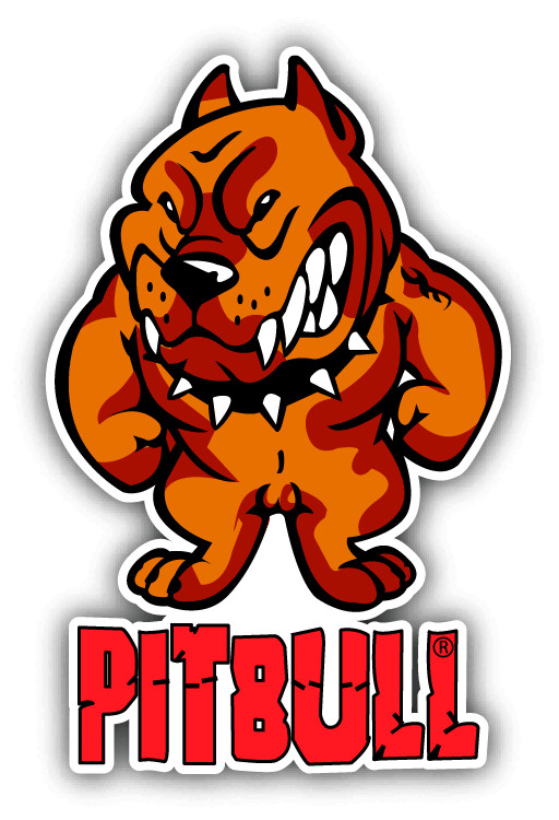 Pit Bull Animal Cartoon Angry Slogan Car Bumper Sticker Decal