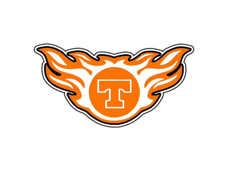 Tennessee Vols Logo #6 College Sticker Waterproof Vinyl Decal Die-Cut Car