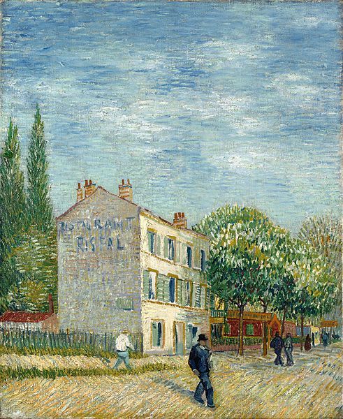 Vincent van Gogh – Restaurant Rispal Painitng Canvas Print wall home Decor