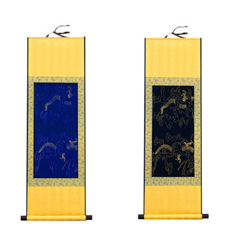 1PC Blank Xuan Paper Hanging Scroll Dragon Pattern Chinese Art paper Stationery gallery