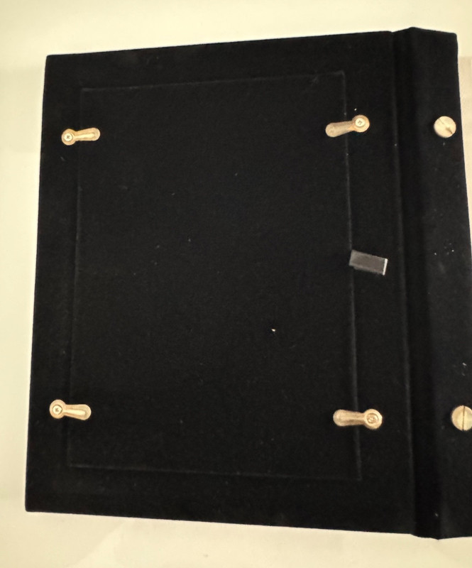 Morden Gold Plated Photo Album 15 Pages 4x5" 120 Photos gallery