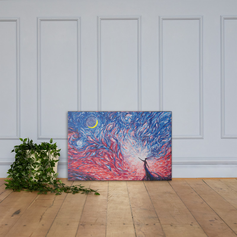 The Moon Child Canvas gallery