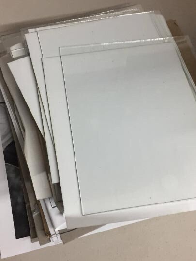 8” x 8” Rectangle/Square Clear Glass, Replacement Glass Custom Cut Glass
