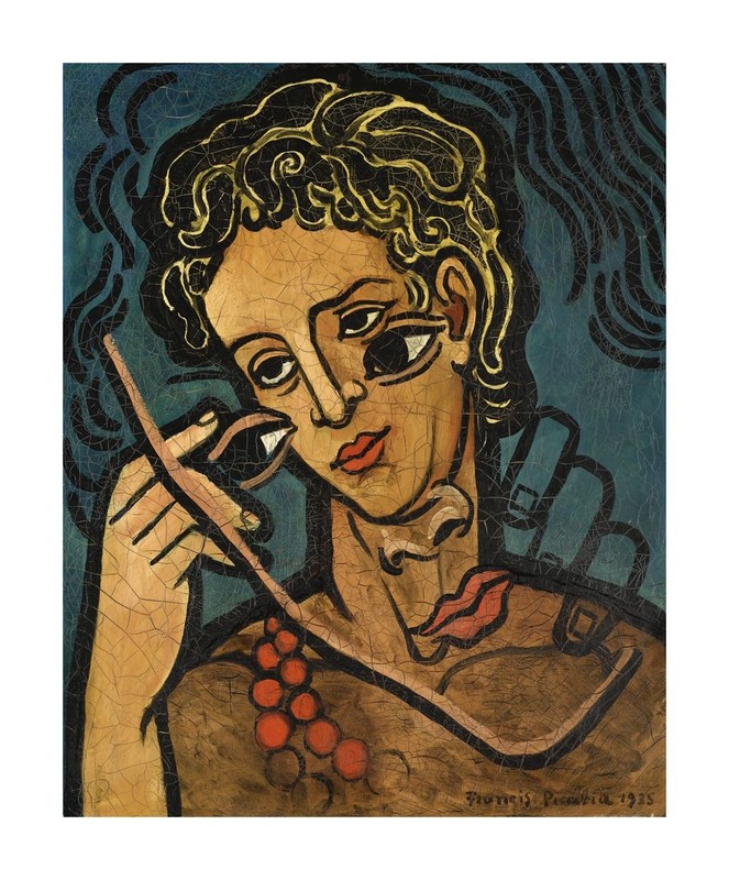 Francis Picabia Transparency (Two heads) : Giclée Art Print 1935