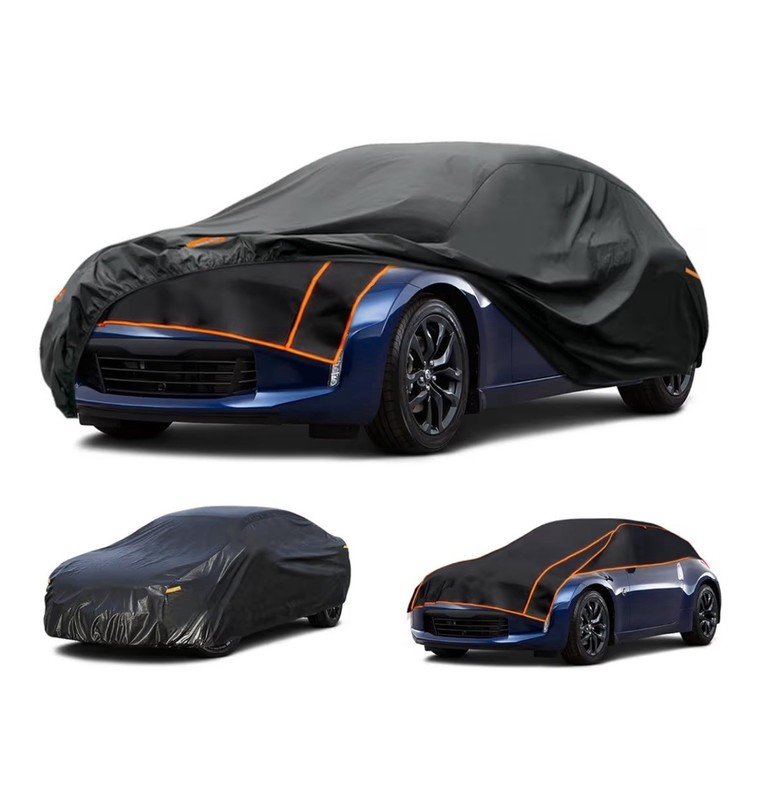 177x77x54 inches Kayme Hail Protector Car Cover, Anti Hail Multilayer Thickened gallery
