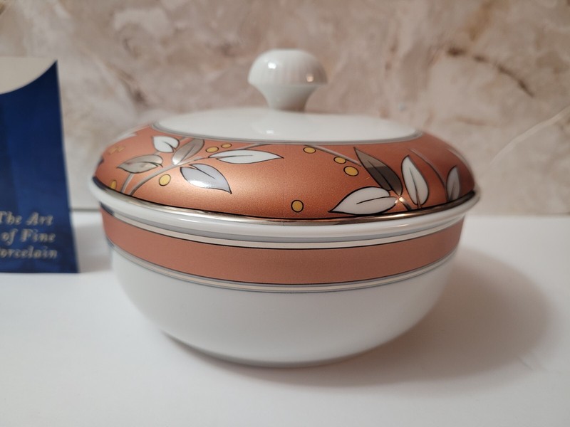 Kaiser Porcelain BRIOSO Bowl With Lid Lidded Dish 124921 Made in Germany