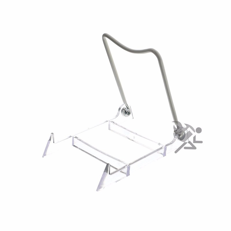 OnFireGuy 4-1/2″ H Adjustable Wire & Acrylic Plate Display Stand Easel