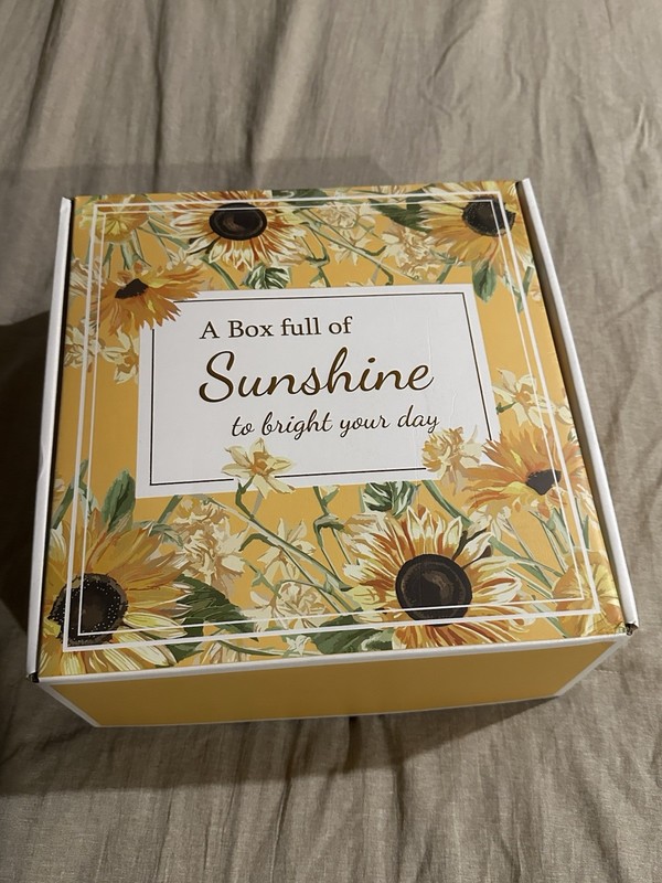 Box Of Sunshine Gift For Mom, Woman, Her Or Anyone With Candle And More