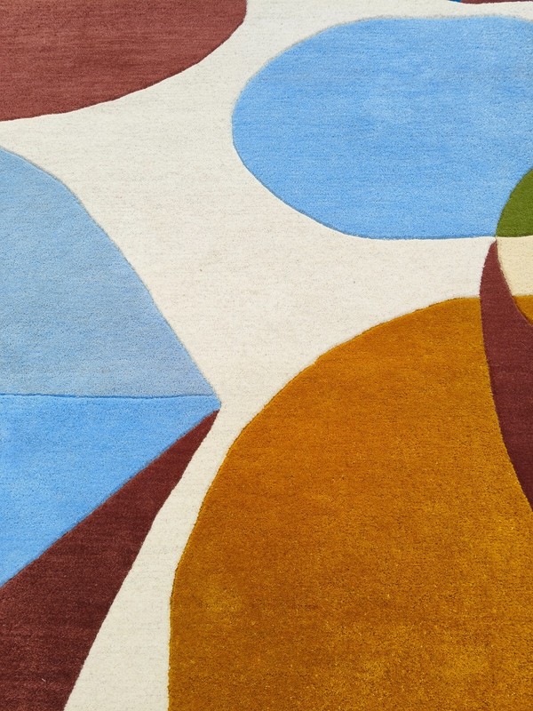 Modern Shape Rugs 3x5 Feet Handmade 100% Woolen Hand Tufted For Home Decoration gallery