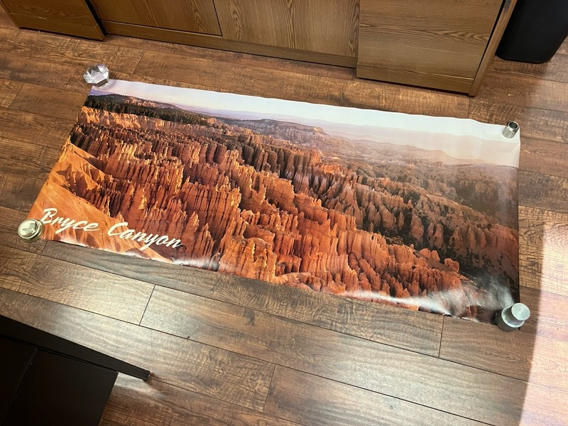 LARGE Bryce Canyon National Park Utah Photo Art Print Poster 60″ x 26″ FIVE FEET