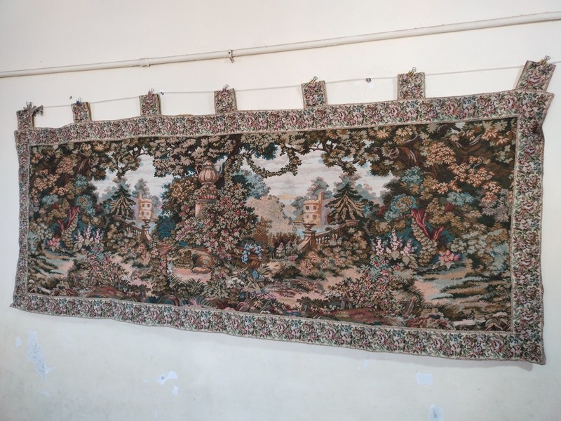 vintage french tapestries wall hanging tapestry home decor Aubusson style St015