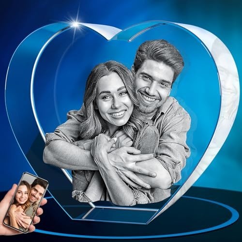 Personalized 3D Crystal Photo Engraved with K9 Crystal & Subsurface Laser Tech gallery