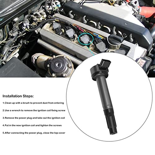 LCWRGS Set of 4 Ignition Coil Pack for 2.0L 2.4L L4 Hyundai Sonata 2009-2013 gallery