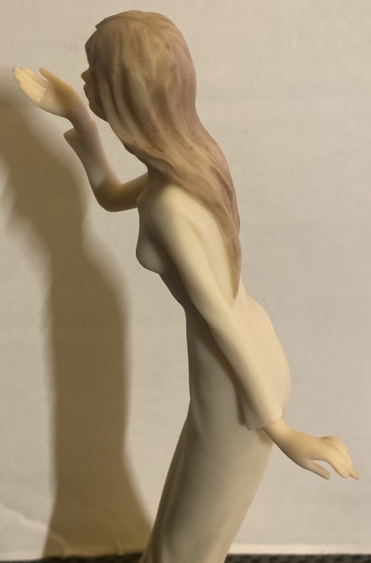 Studio Collection By Veronese Design Young Lady Air Kiss Statuette ~ 10.5” Tall gallery