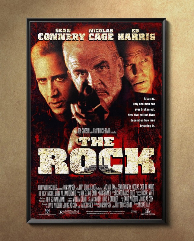 The Rock 1996 Movie Poster 24″x36″ Glossy Unframed 9683