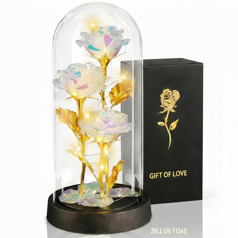 Gifts for Mom, Womens Gift, Forever Rose Flower Gifts for Wife Grandma Girlfr…