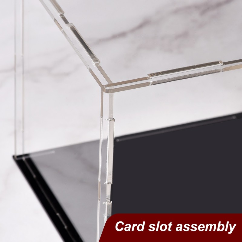 Acrylic Clear Display Case Box Dustproof Protection Showcase 20x10x10cm gallery