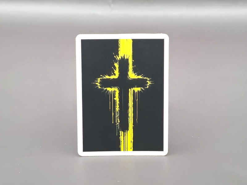 God Lord Jesus Christ Vinyl Stickers Cross Christian Bible Religion Faith Verses