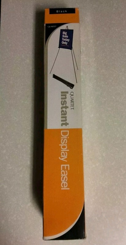 Instant Display Easel 64 In. Holds Up To 10 Lbs. Quartet Model 29E Brand New