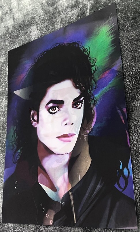 King of Pop-Michael Jackson Poster 3D Lenticular Flip Effect,3 Images In One gallery