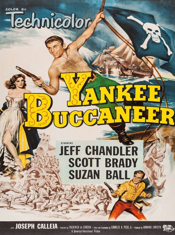 Decor POSTER.Home room Art.Interior Design.Yankee Buccaneer.Pirate movie.6946