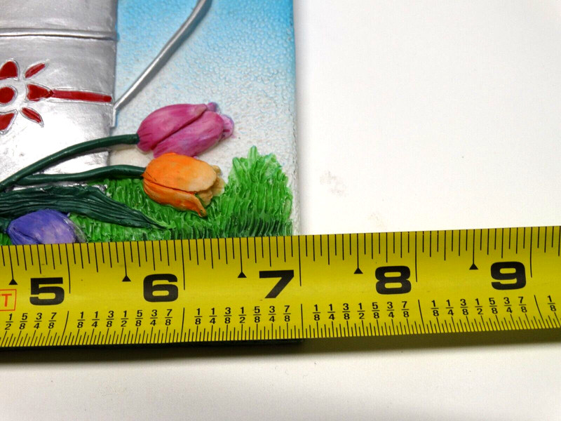 Welcome Plaque Door Sign Springtime Spoontiques Raised Resin Decor 3D 9” Tall gallery
