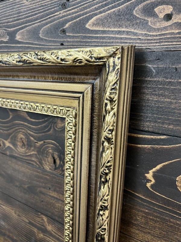 16 x 20 In stock- Classic compo ornate wood frame,gold frame, wood picture frame gallery