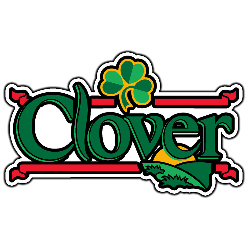 Clover Logo #1 Sticker Waterproof Vinyl Decal Die-Cut Car Garage