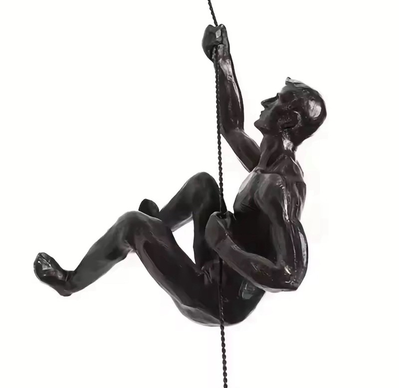 3pcs Modern Hanging Wall Figurine, Retro Stylish Resin Statue for Home gallery