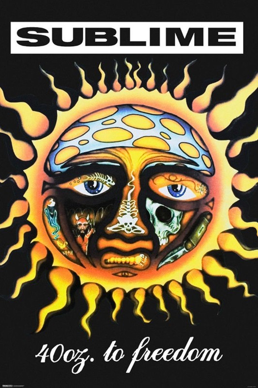 Poster Studio B – Sublime 40oz To Freedom 24×36″ Music Band NEW Wall Art P2746
