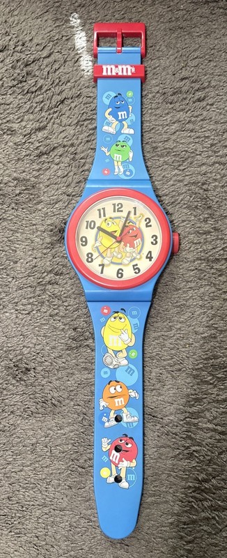 DEFECTIVE Vintage MMs 3 Foot Watch Wall Clock Officially Licensed Colle G3D gallery